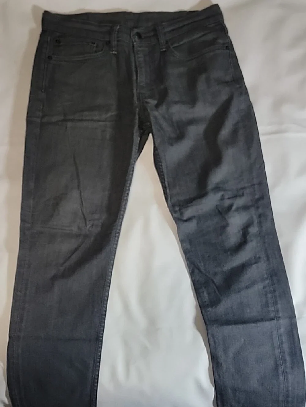 Levi's 511 Slim Fit Jeans Faded Black Grey Wash Men's 34x30